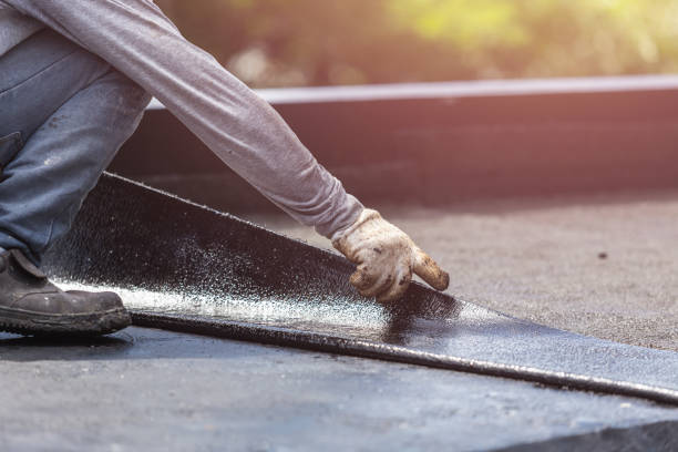 Professional Interior Drainage System technician working in Decatur, IL